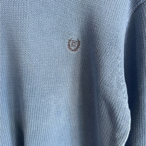 Chaps Men's Crewneck Sweater in Blue .New with Tags xl - Picture 4 of 9